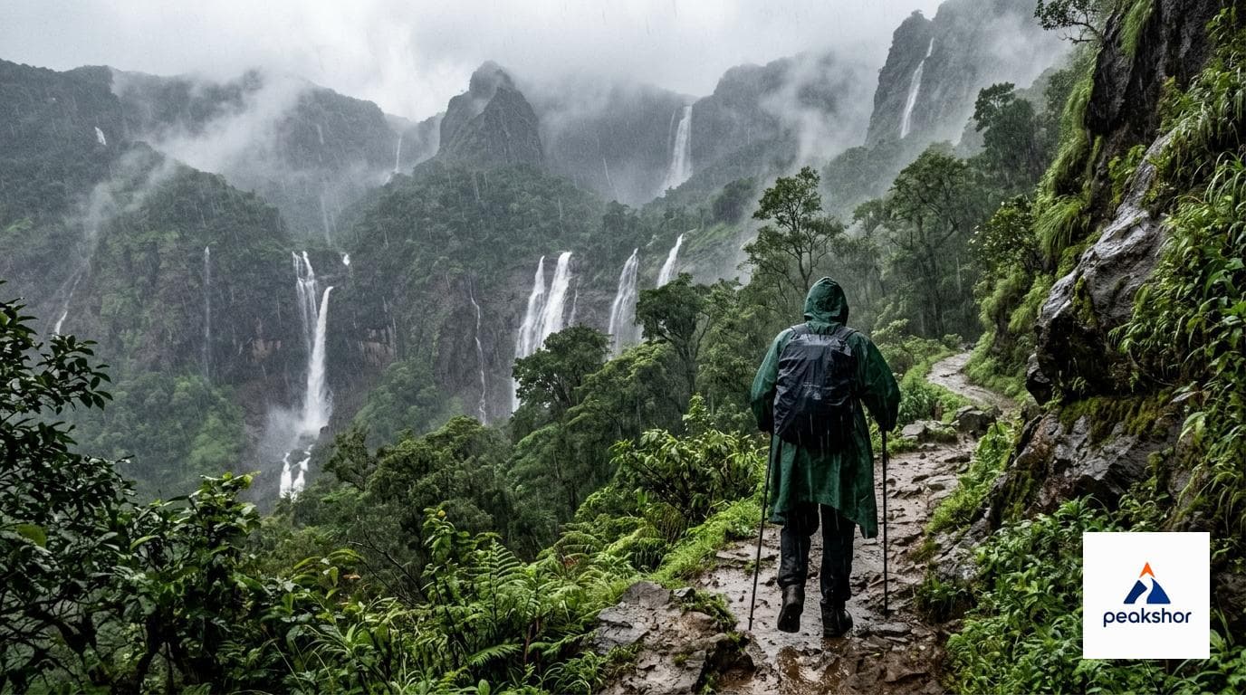 Monsoon Trekking Safety: 7 Crucial Rules to Follow Monsoon Trekking Safety: 7 Crucial Rules to Follow